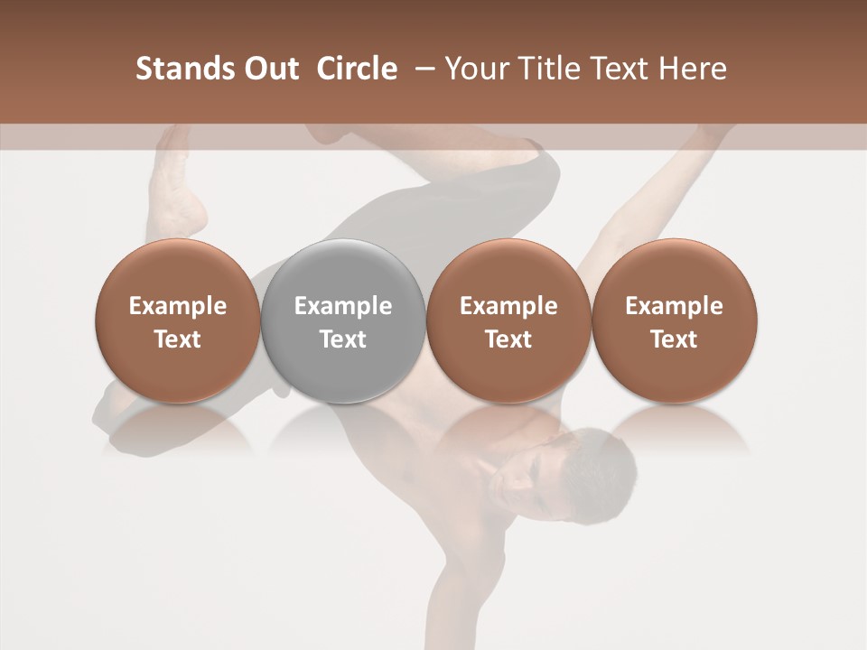 Dance Flexibility Style PowerPoint Template