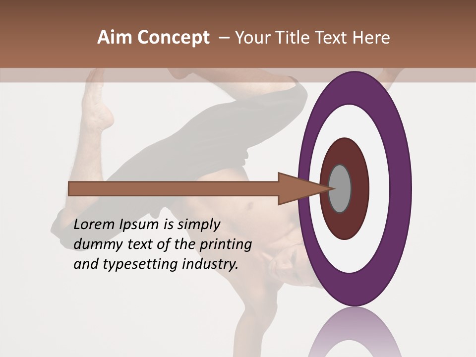 Dance Flexibility Style PowerPoint Template