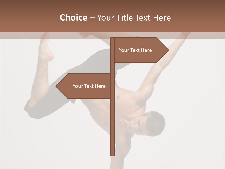 Dance Flexibility Style PowerPoint Template