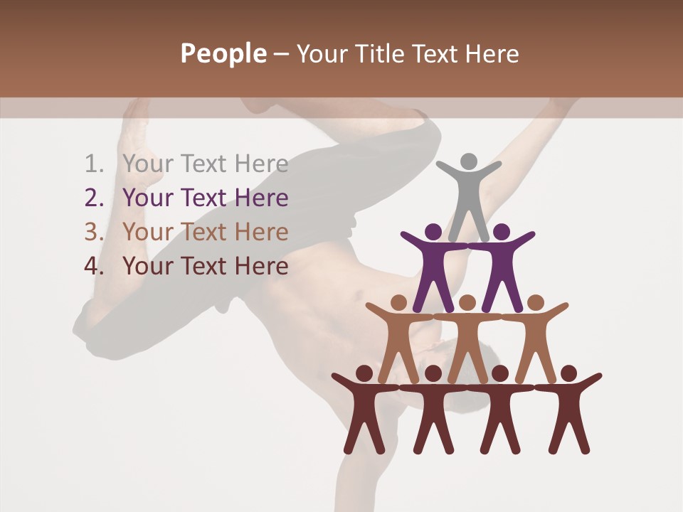 Dance Flexibility Style PowerPoint Template