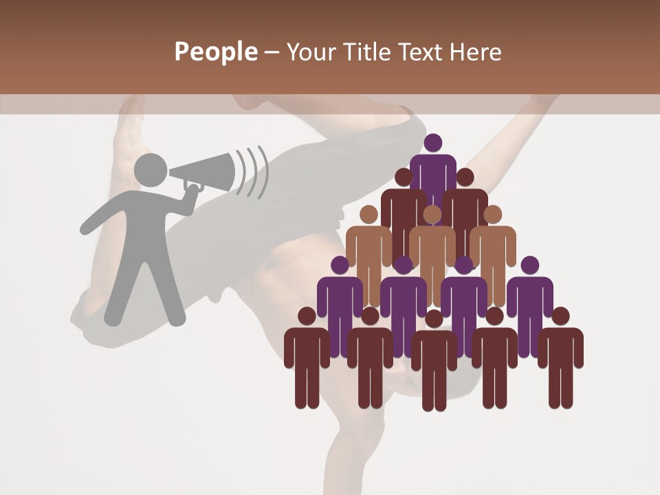 Dance Flexibility Style PowerPoint Template