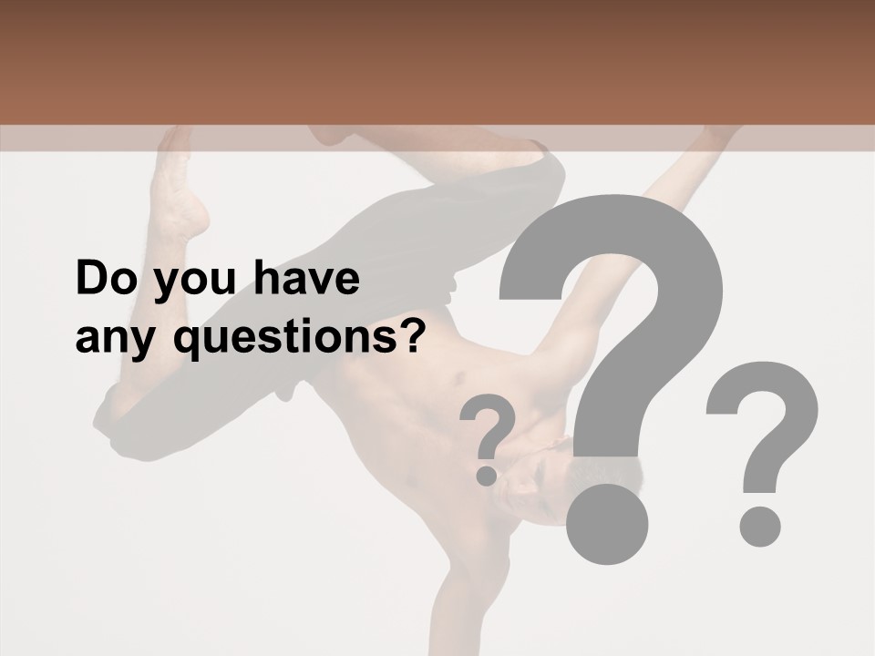 Dance Flexibility Style PowerPoint Template