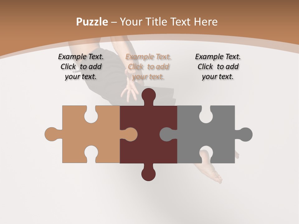 Fly Model Stunt PowerPoint Template