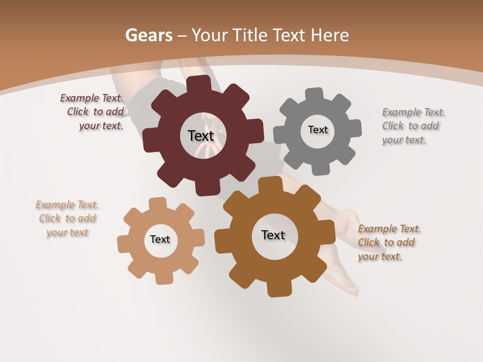 Fly Model Stunt PowerPoint Template