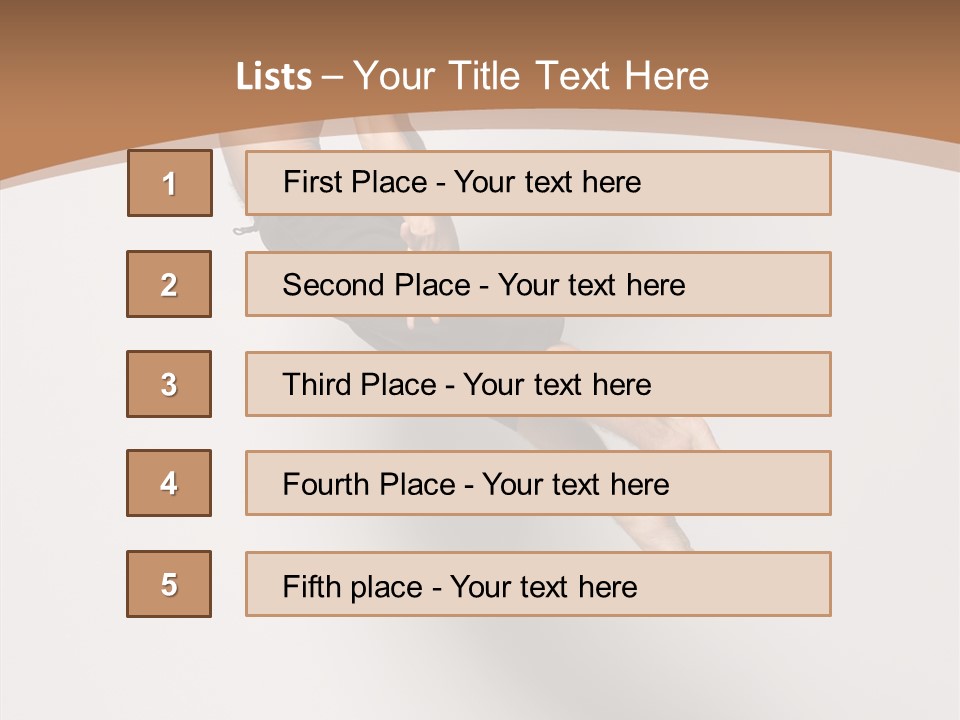 Fly Model Stunt PowerPoint Template