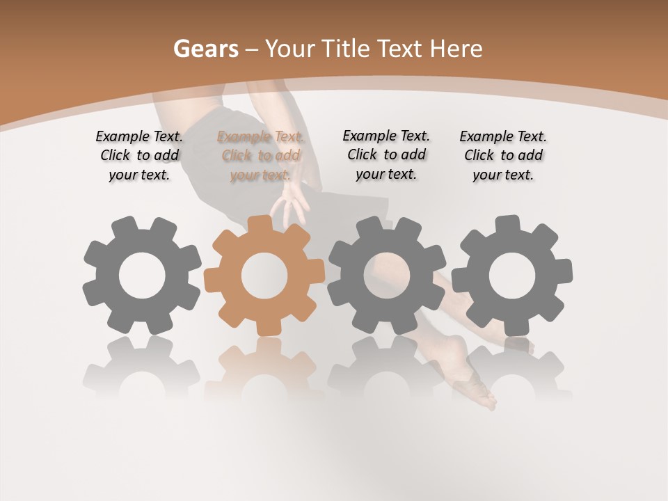 Fly Model Stunt PowerPoint Template