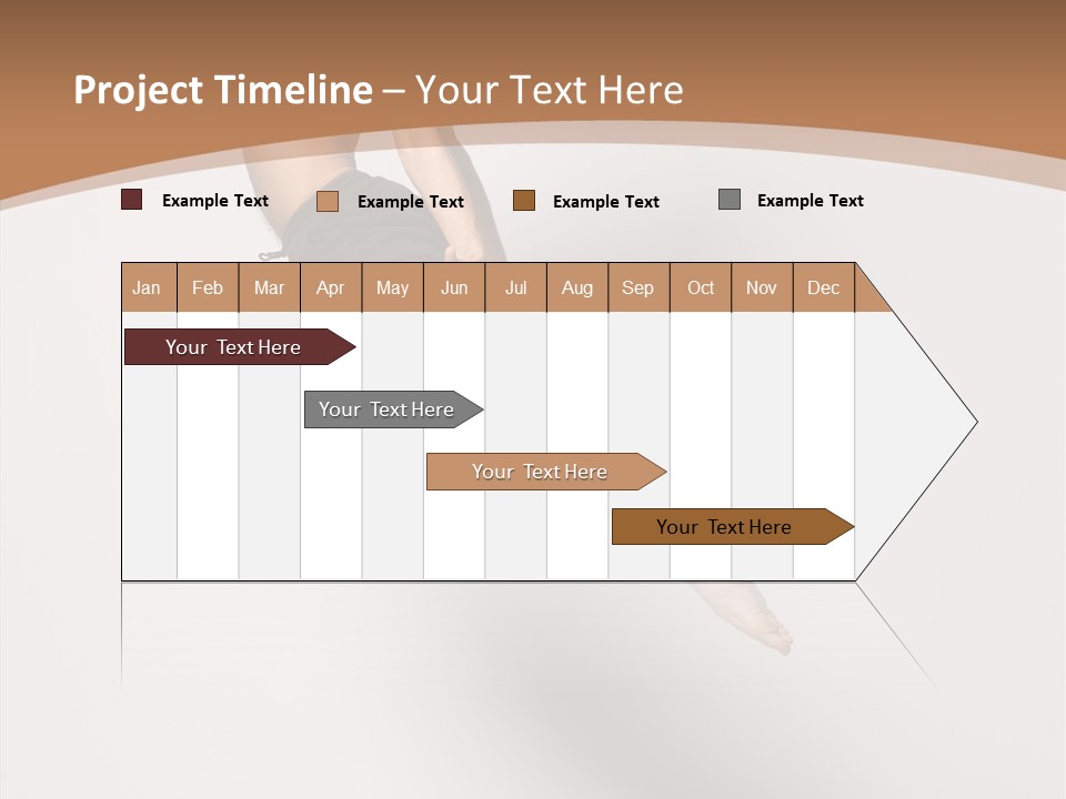 Fly Model Stunt PowerPoint Template