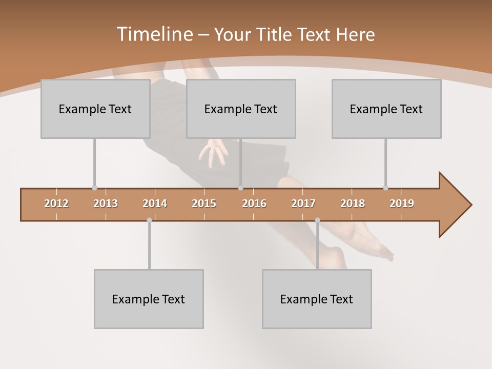Fly Model Stunt PowerPoint Template