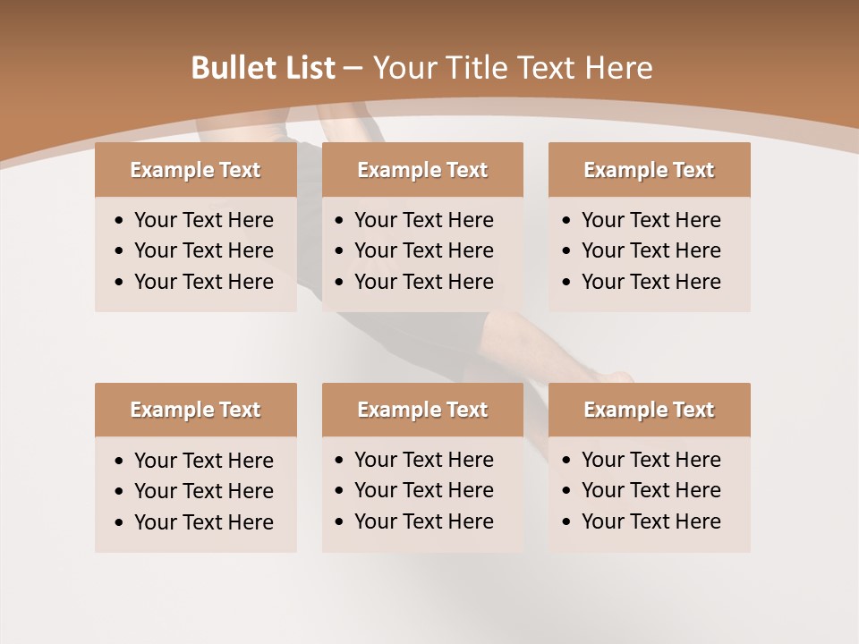 Fly Model Stunt PowerPoint Template