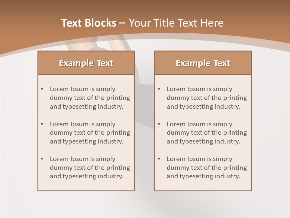 Fly Model Stunt PowerPoint Template