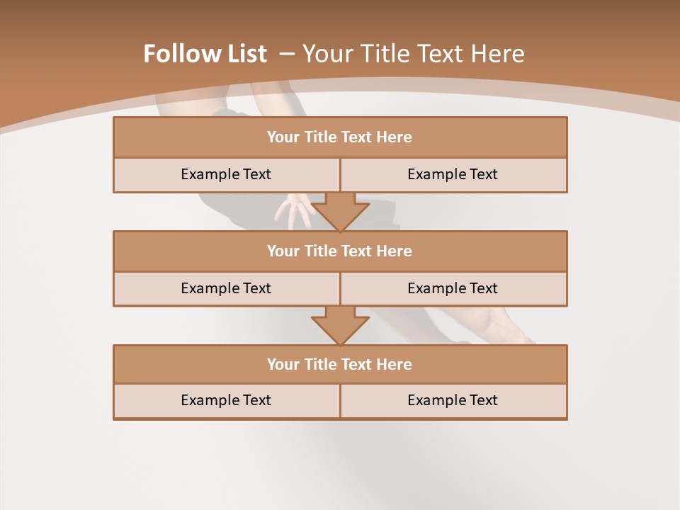 Fly Model Stunt PowerPoint Template