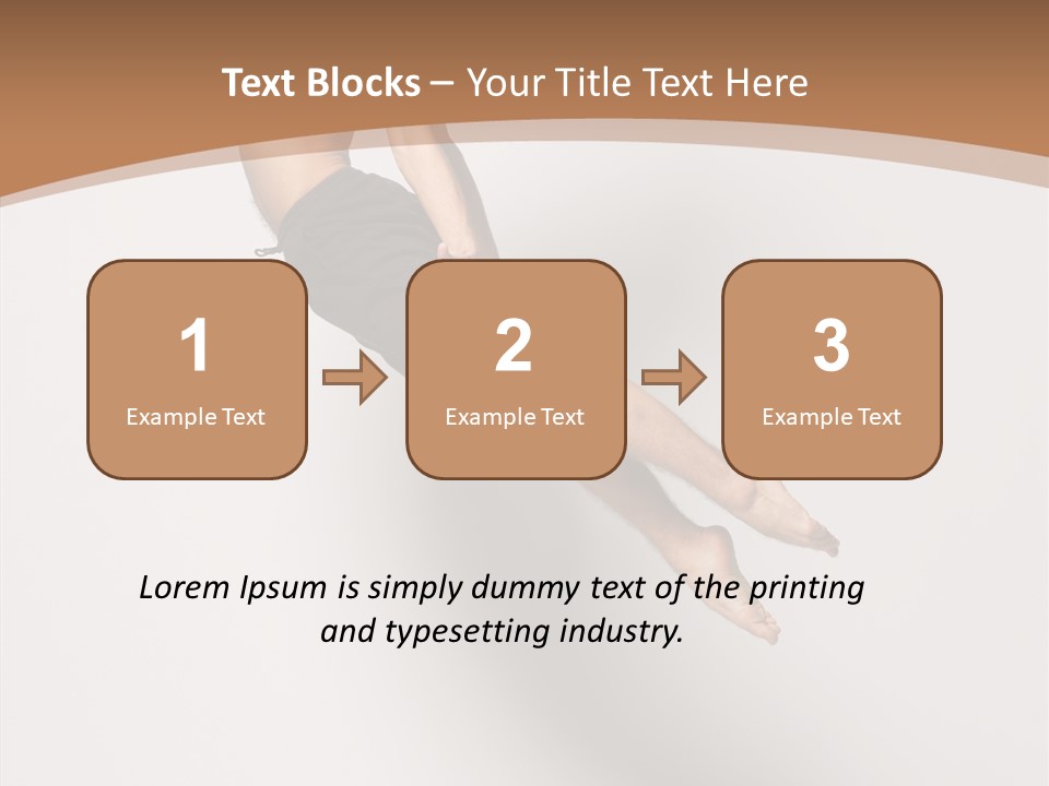 Fly Model Stunt PowerPoint Template