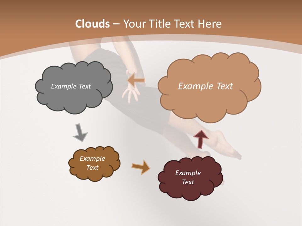 Fly Model Stunt PowerPoint Template