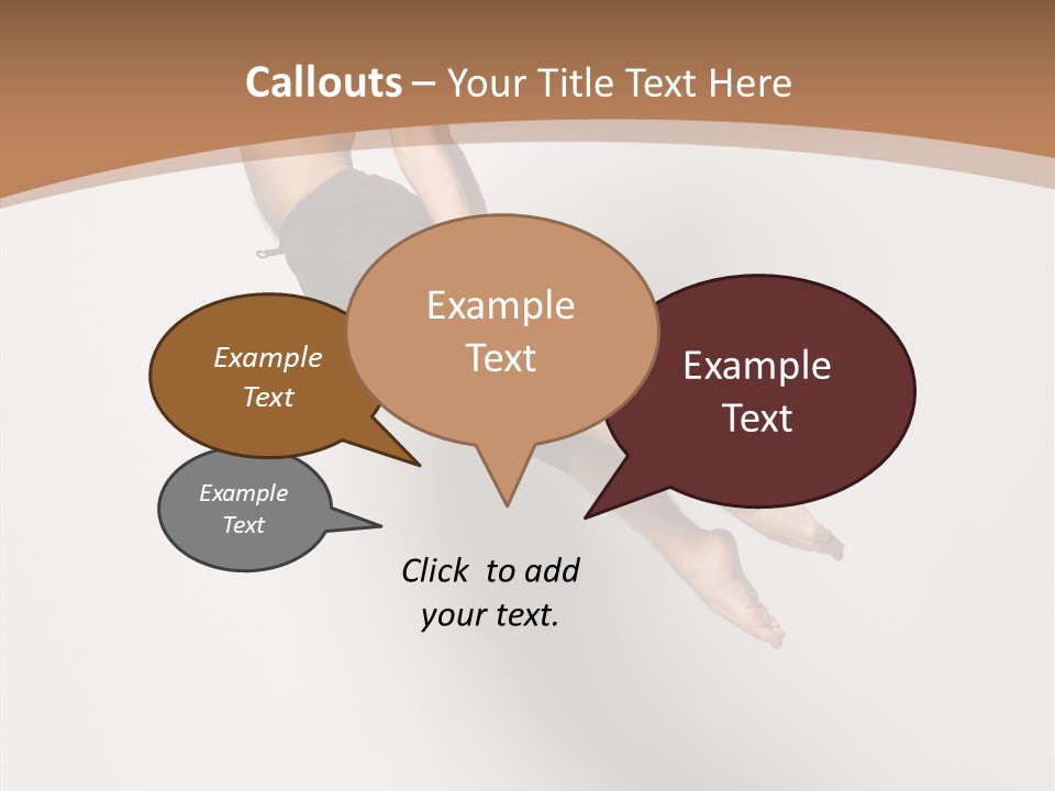 Fly Model Stunt PowerPoint Template