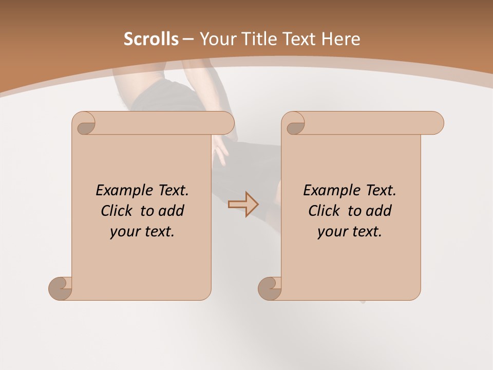 Fly Model Stunt PowerPoint Template