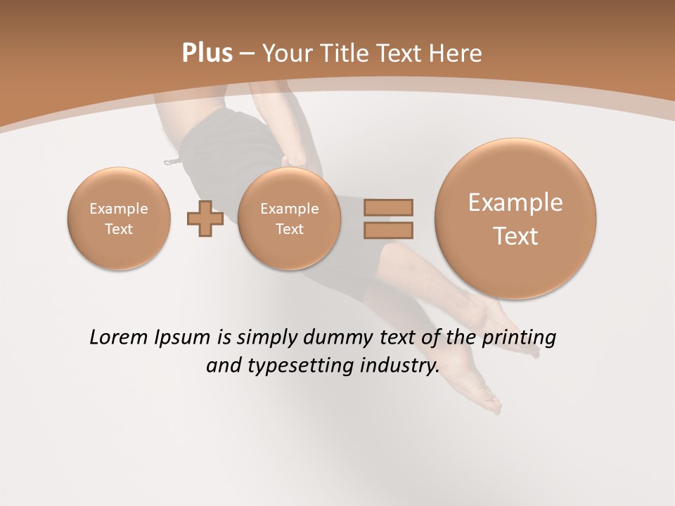 Fly Model Stunt PowerPoint Template