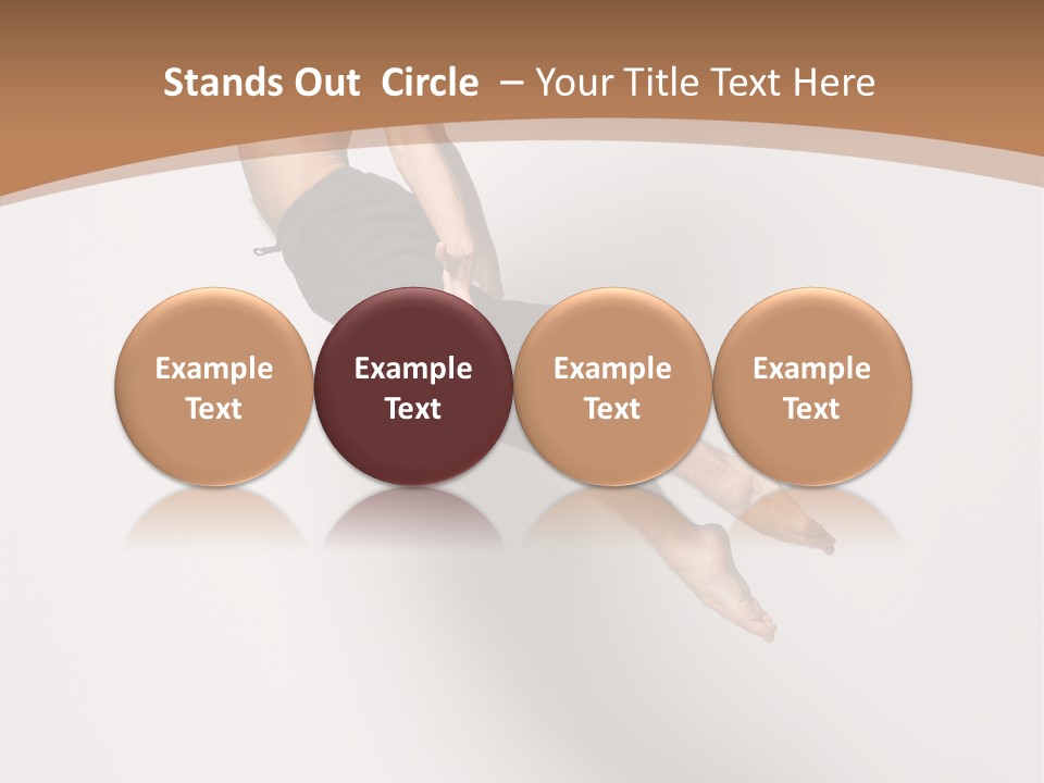 Fly Model Stunt PowerPoint Template