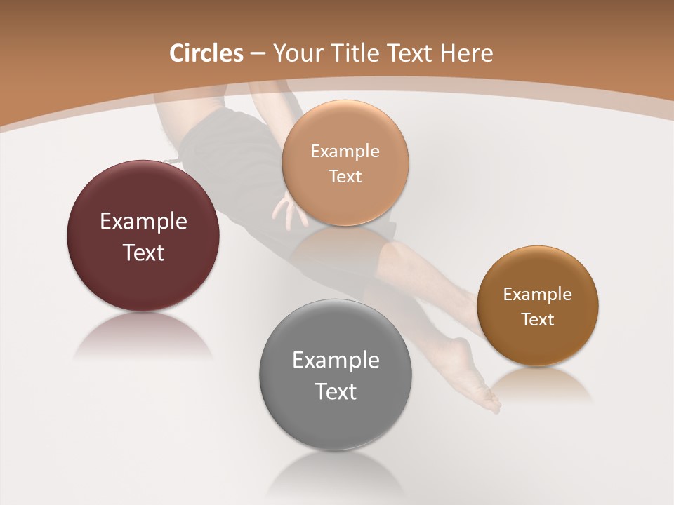 Fly Model Stunt PowerPoint Template