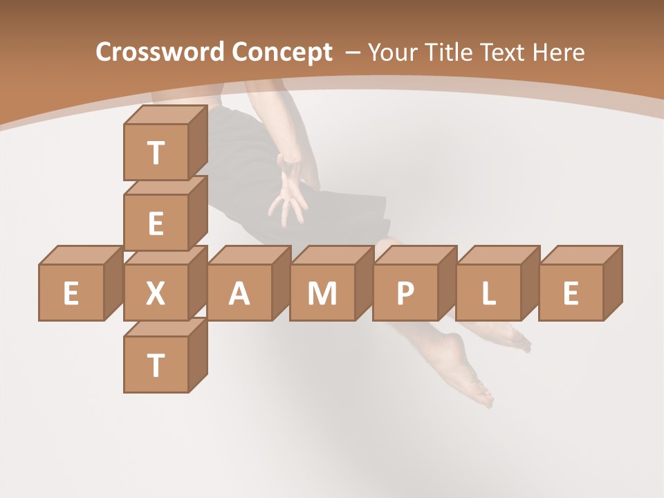 Fly Model Stunt PowerPoint Template