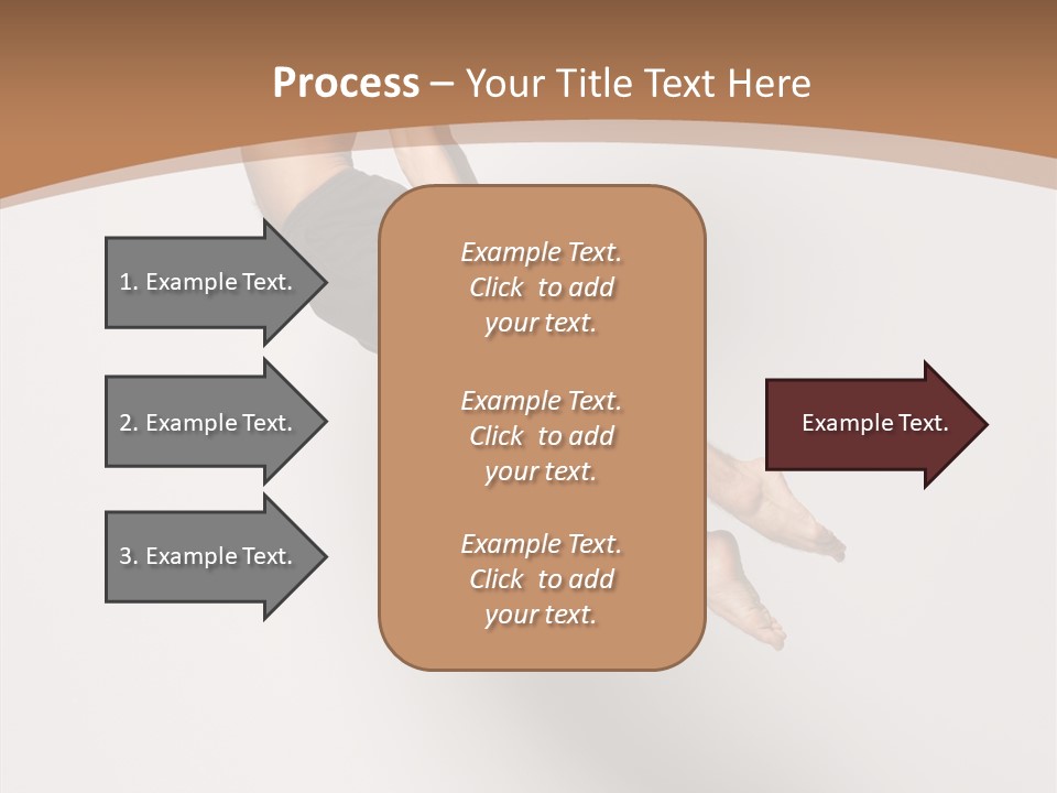 Fly Model Stunt PowerPoint Template