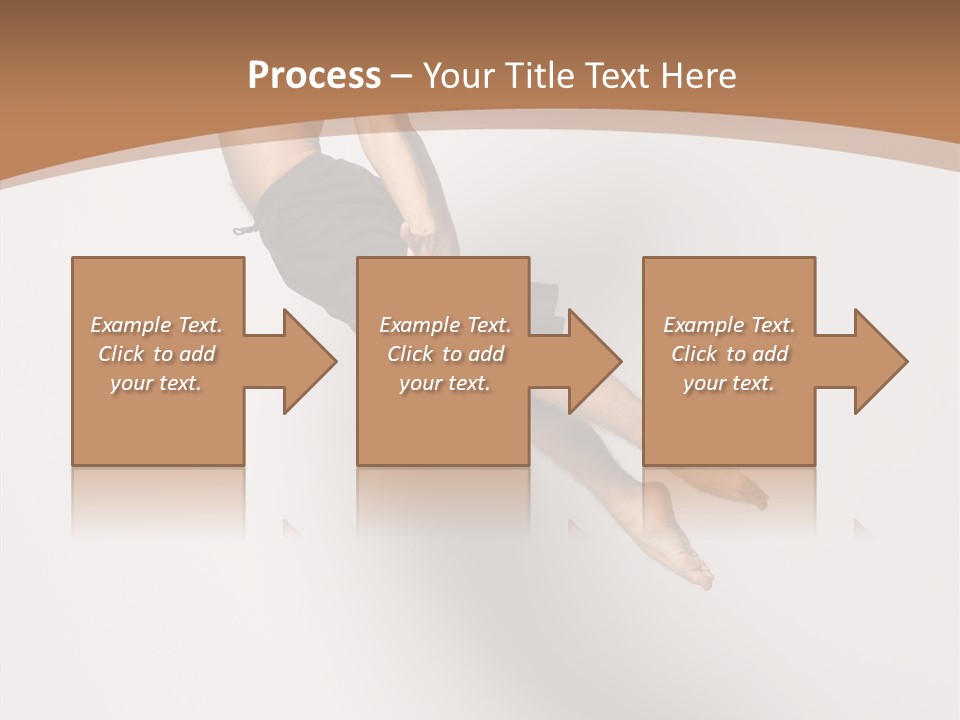 Fly Model Stunt PowerPoint Template