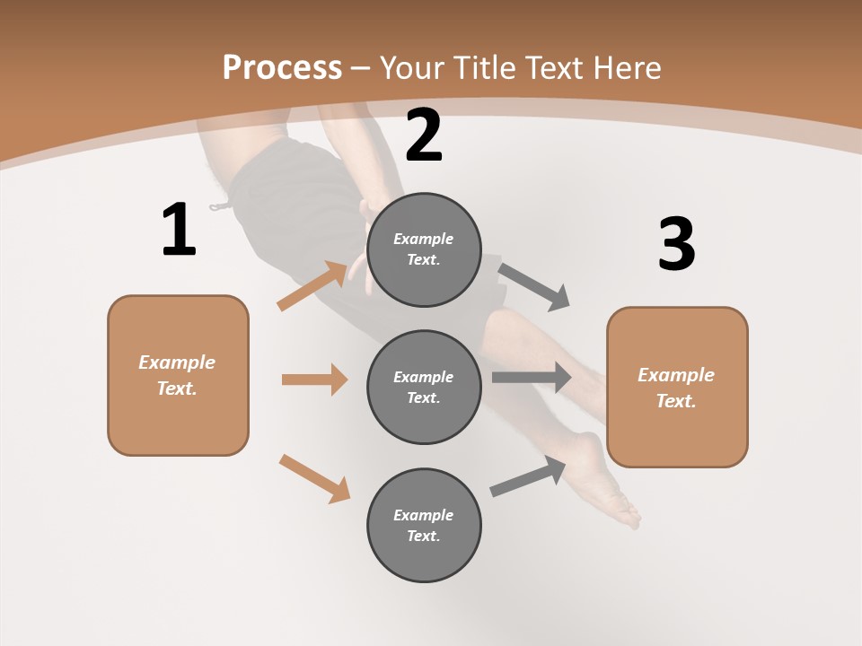 Fly Model Stunt PowerPoint Template