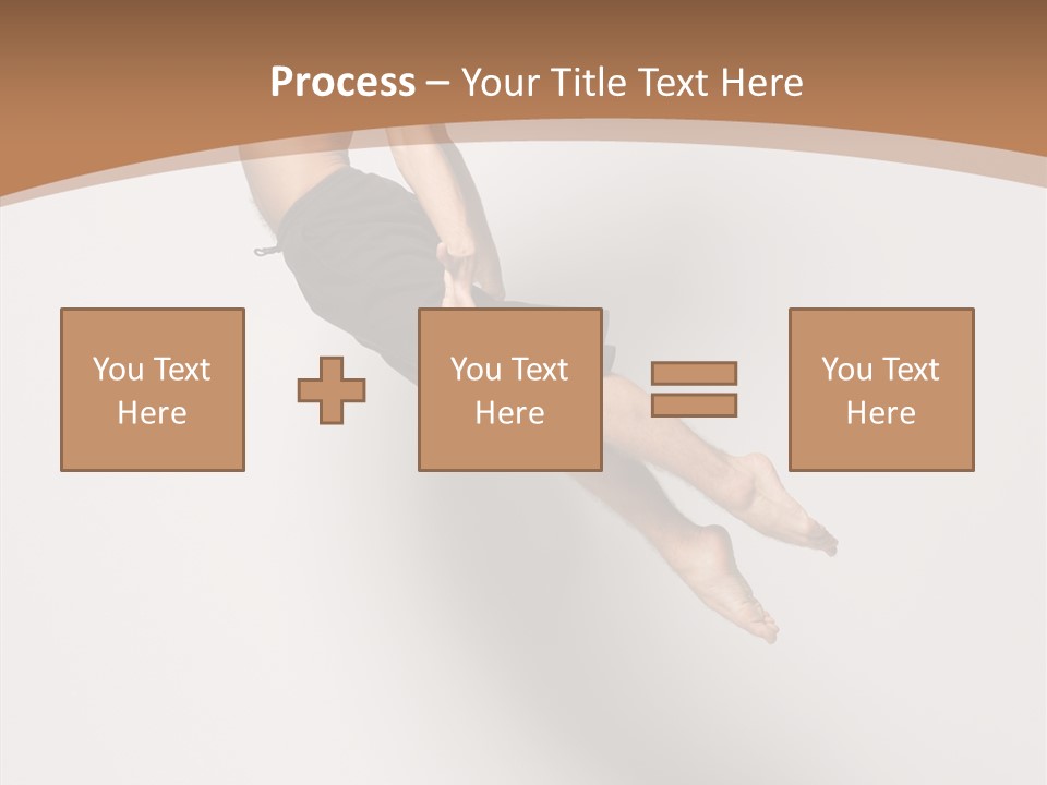 Fly Model Stunt PowerPoint Template