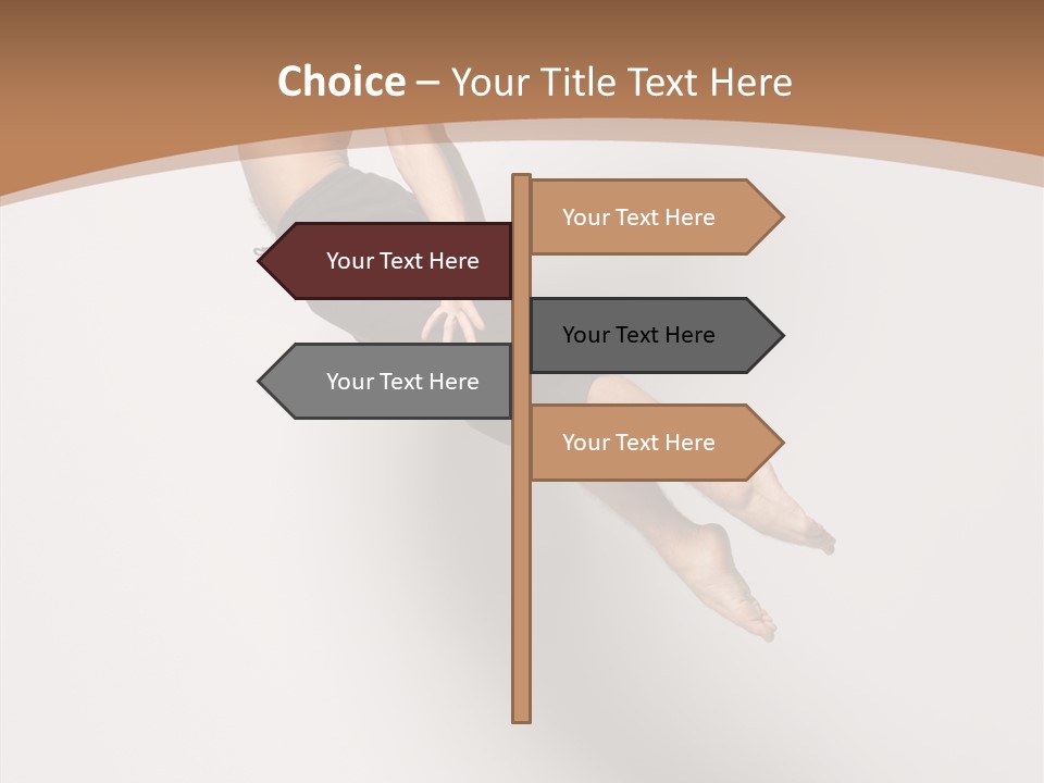 Fly Model Stunt PowerPoint Template