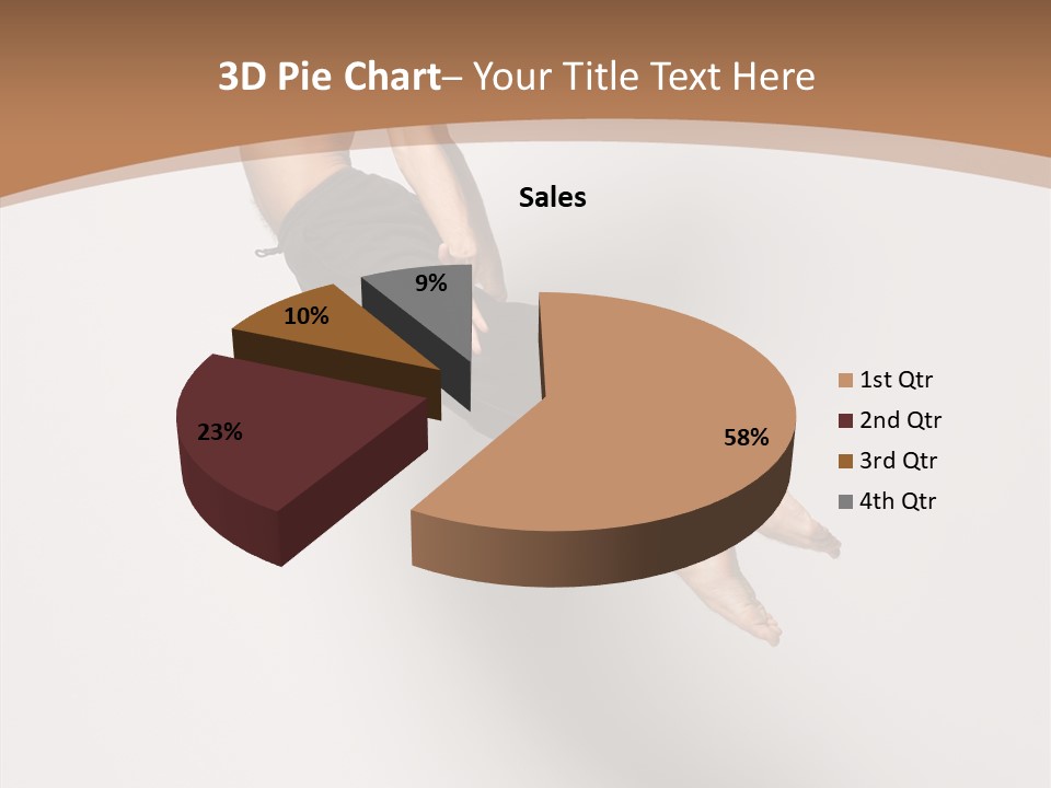 Fly Model Stunt PowerPoint Template