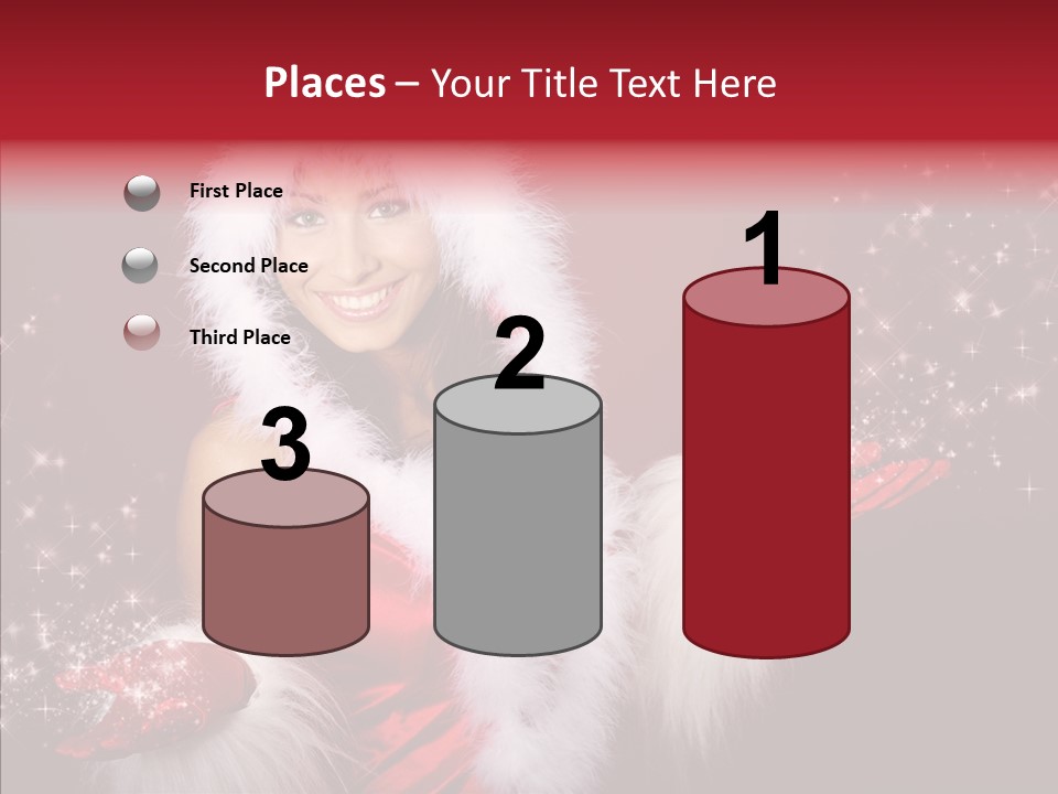 Beautiful Snow Attractive PowerPoint Template