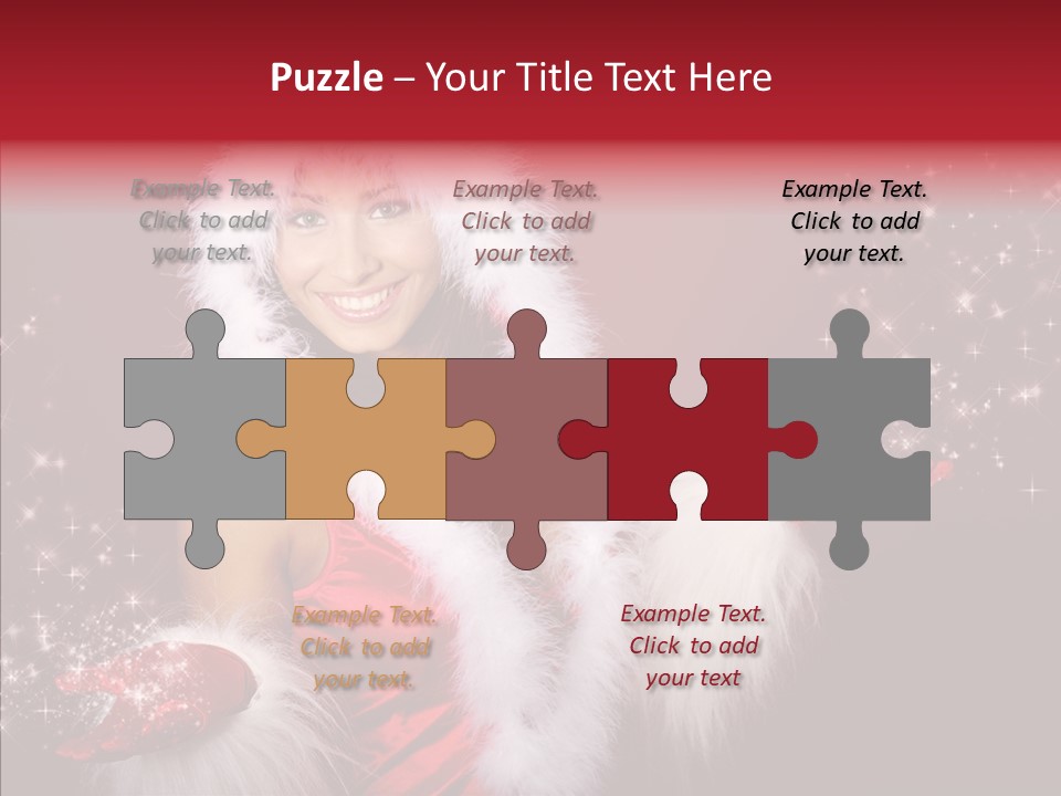 Beautiful Snow Attractive PowerPoint Template