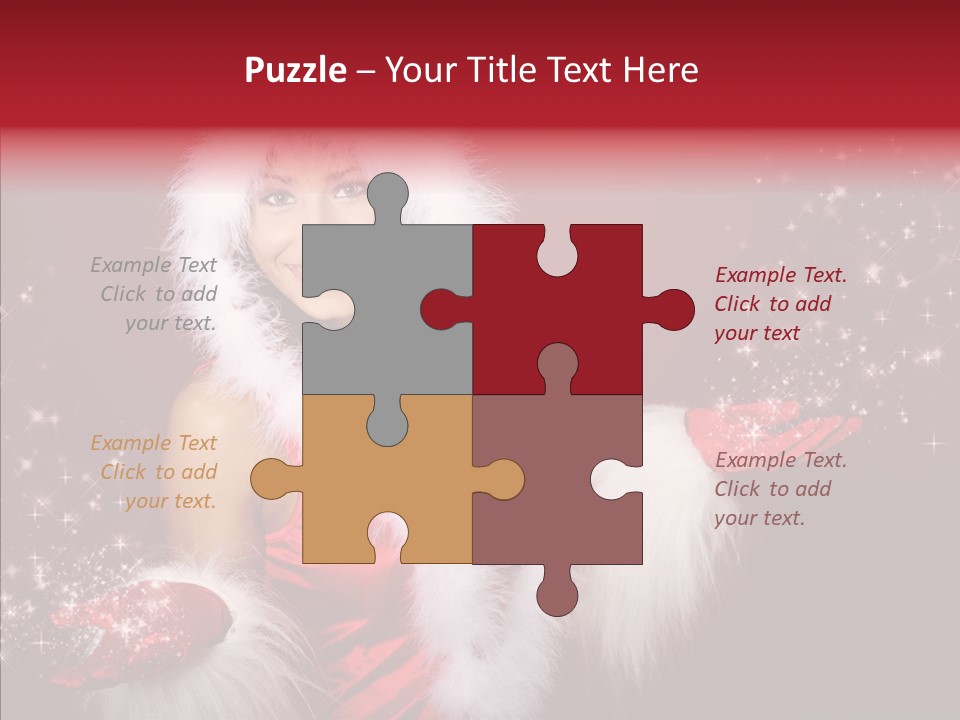 Beautiful Snow Attractive PowerPoint Template