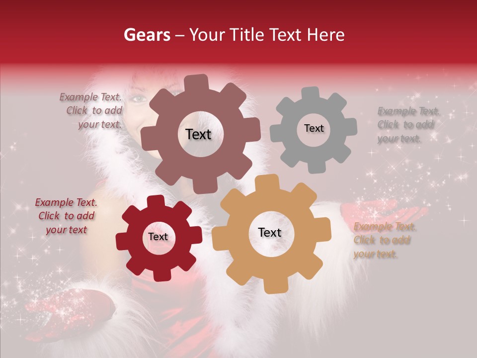 Beautiful Snow Attractive PowerPoint Template