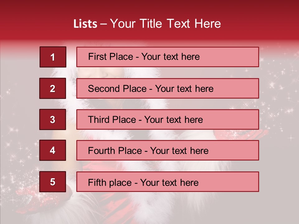 Beautiful Snow Attractive PowerPoint Template