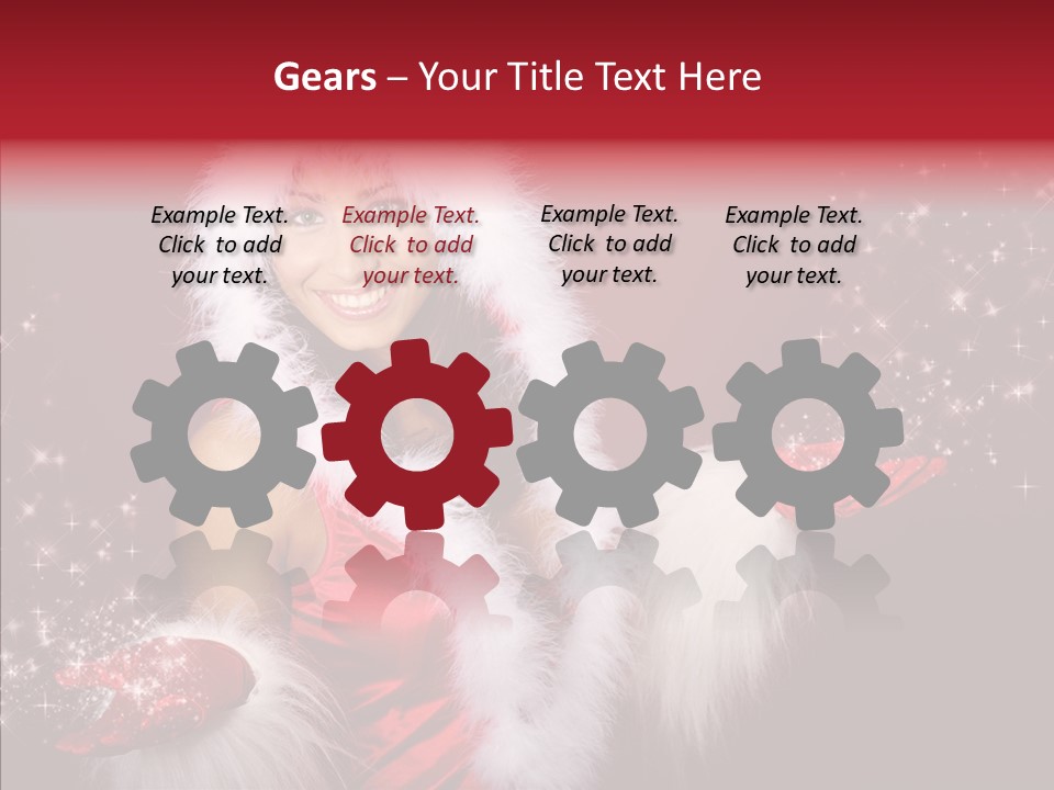 Beautiful Snow Attractive PowerPoint Template