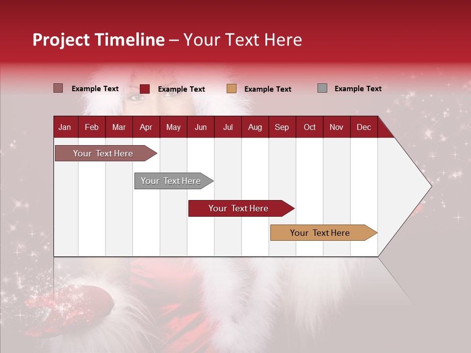 Beautiful Snow Attractive PowerPoint Template
