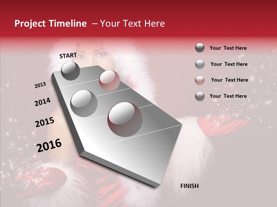 Beautiful Snow Attractive PowerPoint Template