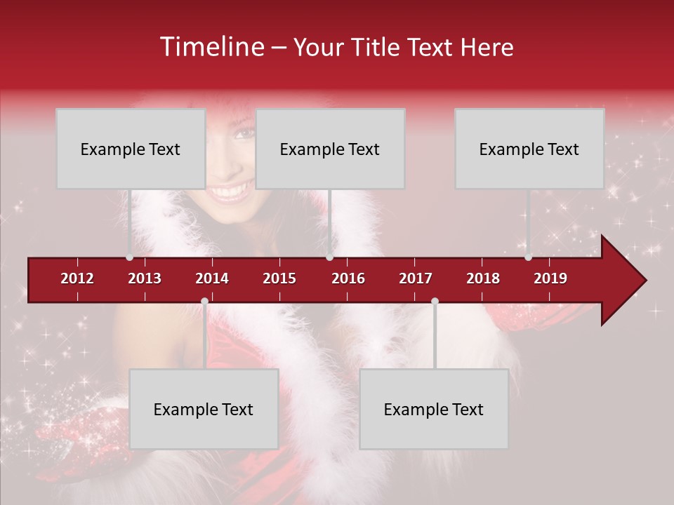 Beautiful Snow Attractive PowerPoint Template