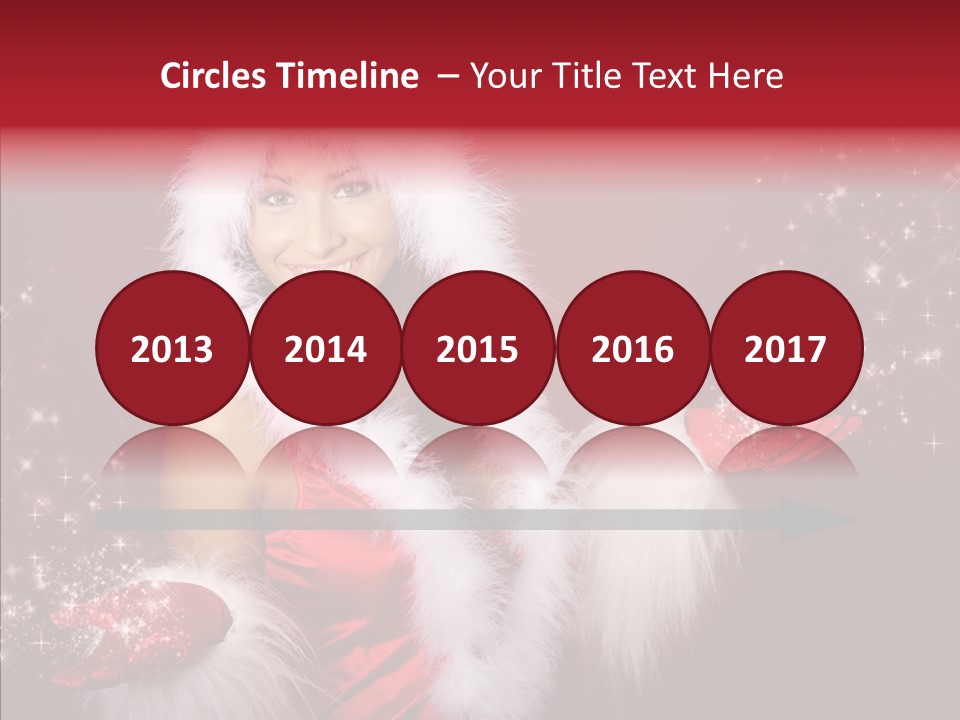 Beautiful Snow Attractive PowerPoint Template