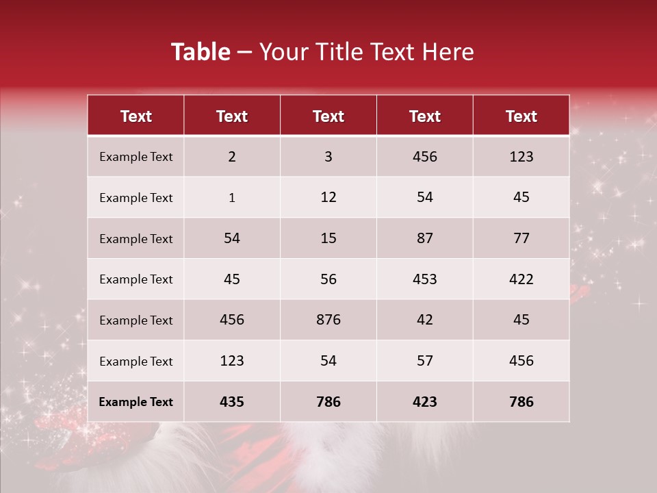 Beautiful Snow Attractive PowerPoint Template