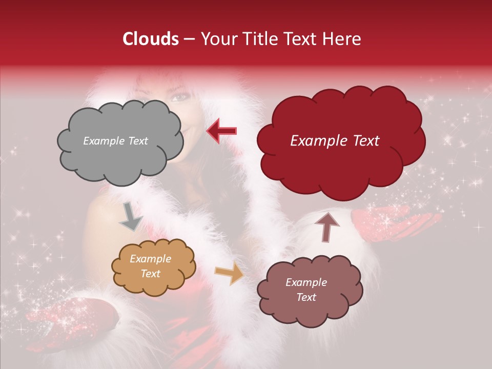 Beautiful Snow Attractive PowerPoint Template