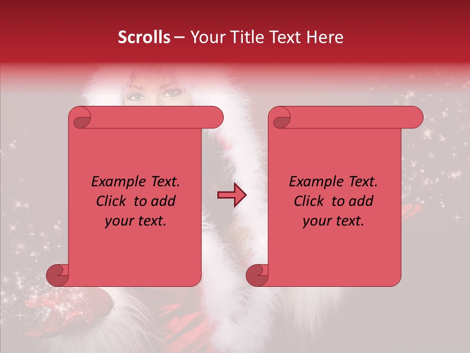 Beautiful Snow Attractive PowerPoint Template