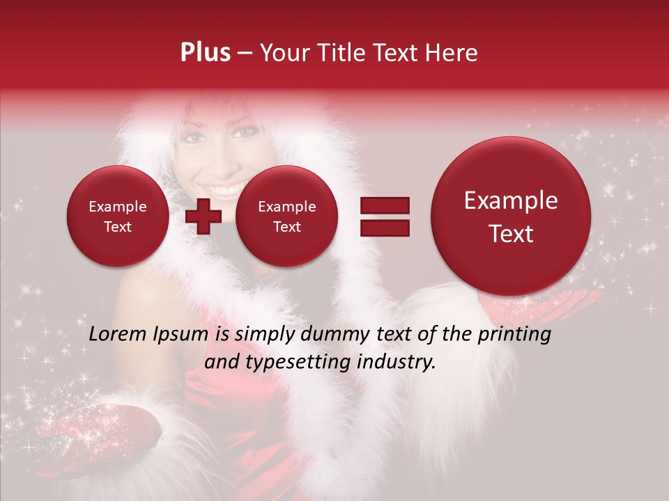 Beautiful Snow Attractive PowerPoint Template