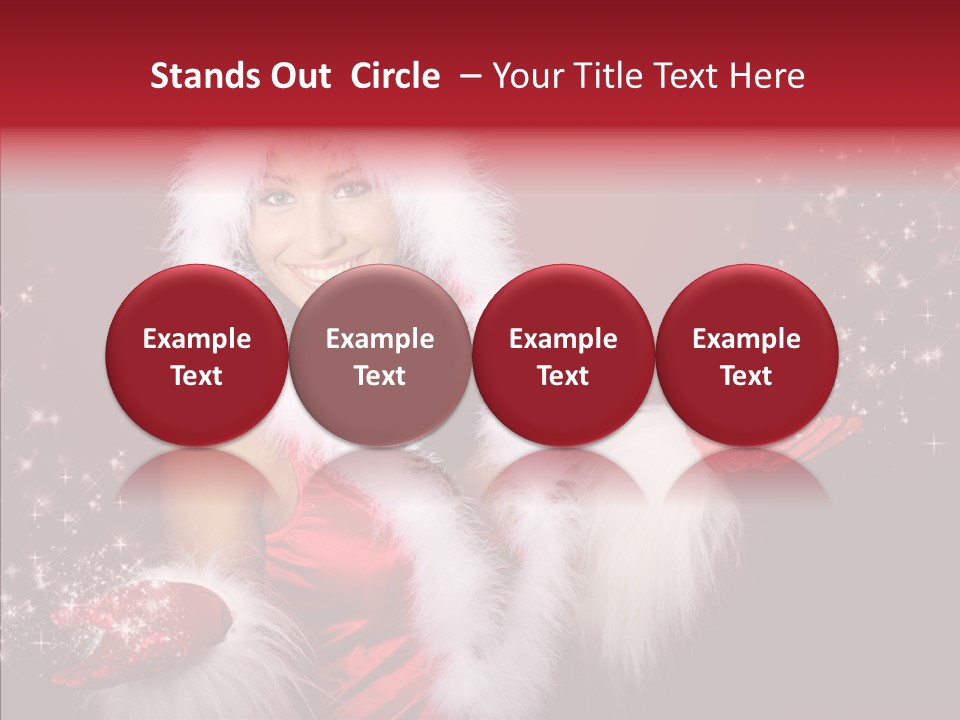 Beautiful Snow Attractive PowerPoint Template