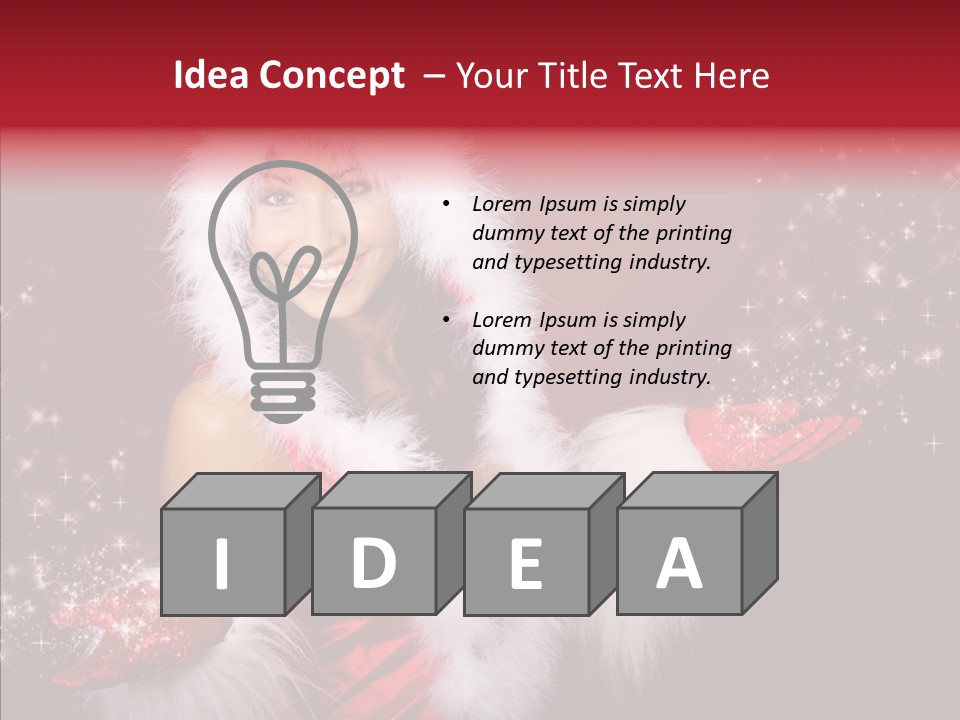 Beautiful Snow Attractive PowerPoint Template