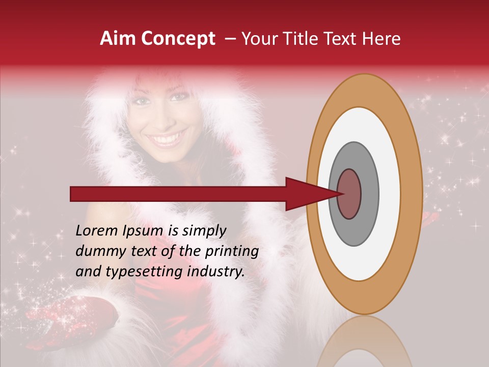 Beautiful Snow Attractive PowerPoint Template