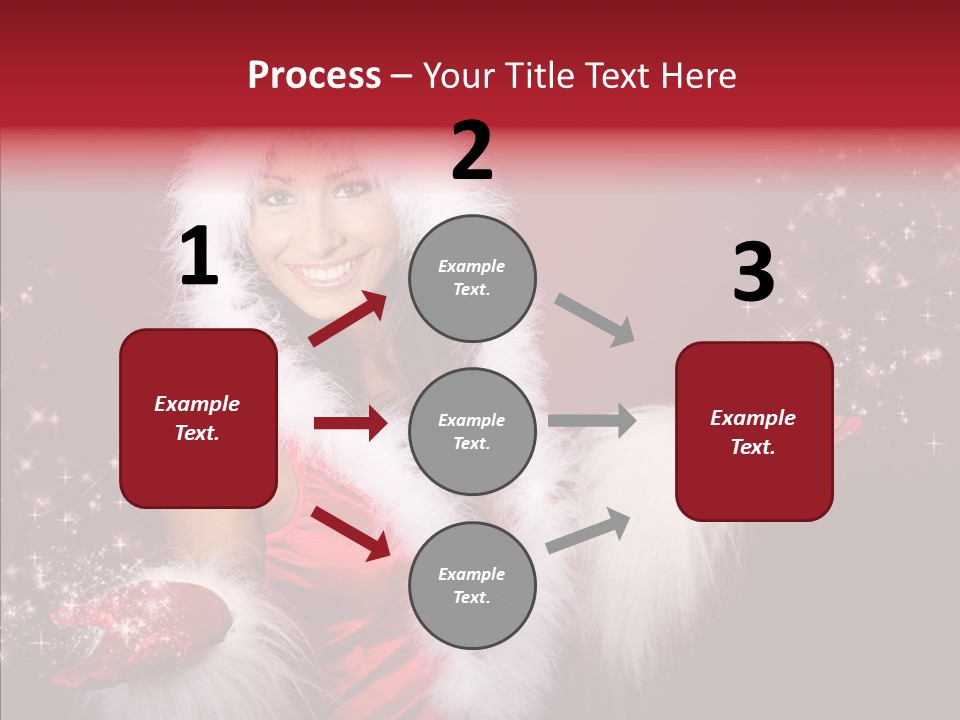 Beautiful Snow Attractive PowerPoint Template