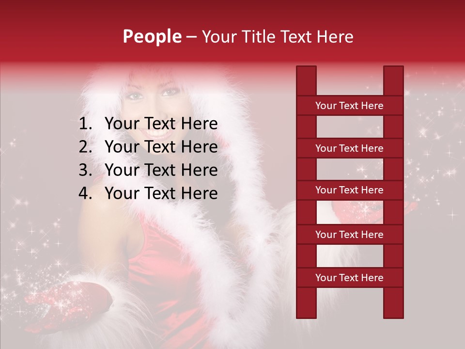 Beautiful Snow Attractive PowerPoint Template