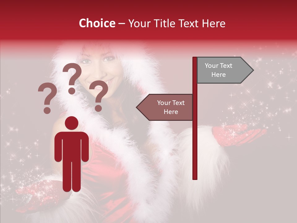 Beautiful Snow Attractive PowerPoint Template