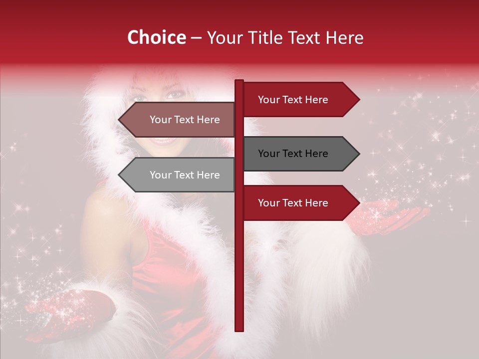 Beautiful Snow Attractive PowerPoint Template